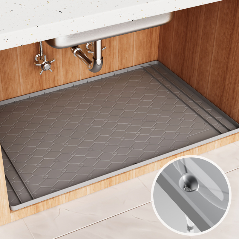 Home Essentials Bathroom Storage - 실리콘 싱크대 매트 주방 필수품, 선반