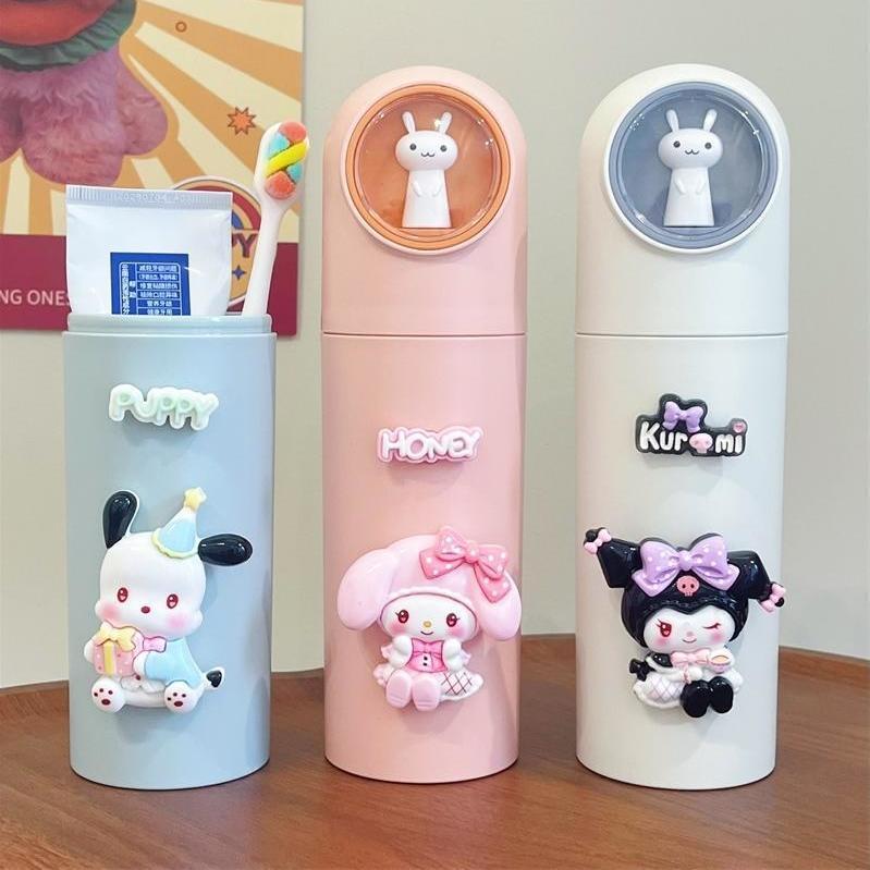 Home Edit Bathroom Storage - 산리오 여행용 세척컵 휴대용 물컵 어린이용