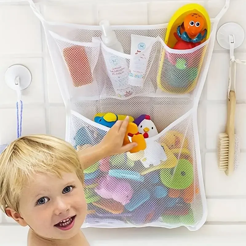 베이비 샤워 목욕 장난감 강한 흡입 컵과 흰색 아기 어 - Home Bathroom Organizer 리뷰 및 가격