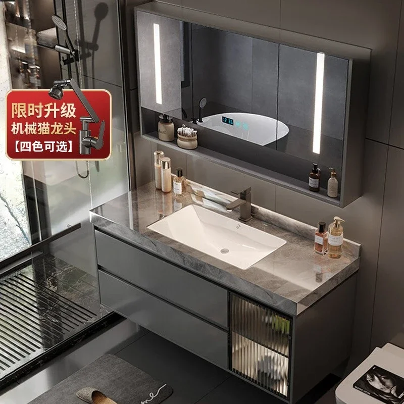 고급스러운 욕실 수납장, 세라믹 세면대, 거울, 정리용 - Home Bathroom Vanity Combo 리뷰 및 가격