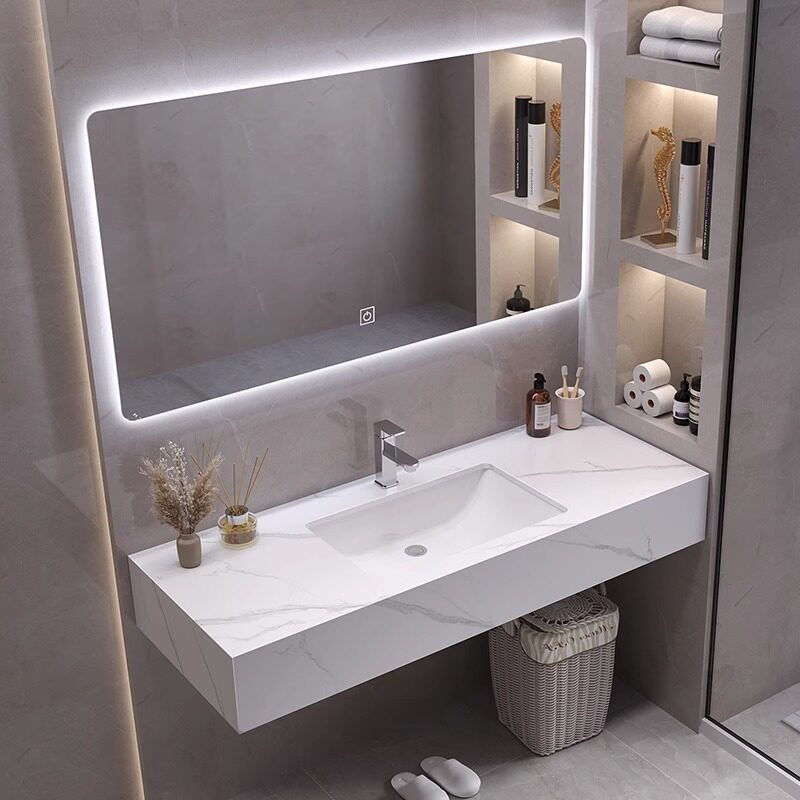 현대적인 디자인의 욕실 수납장, 거울, 코너 화장대,  - Home Bathroom Vanity Combo 리뷰 및 가격