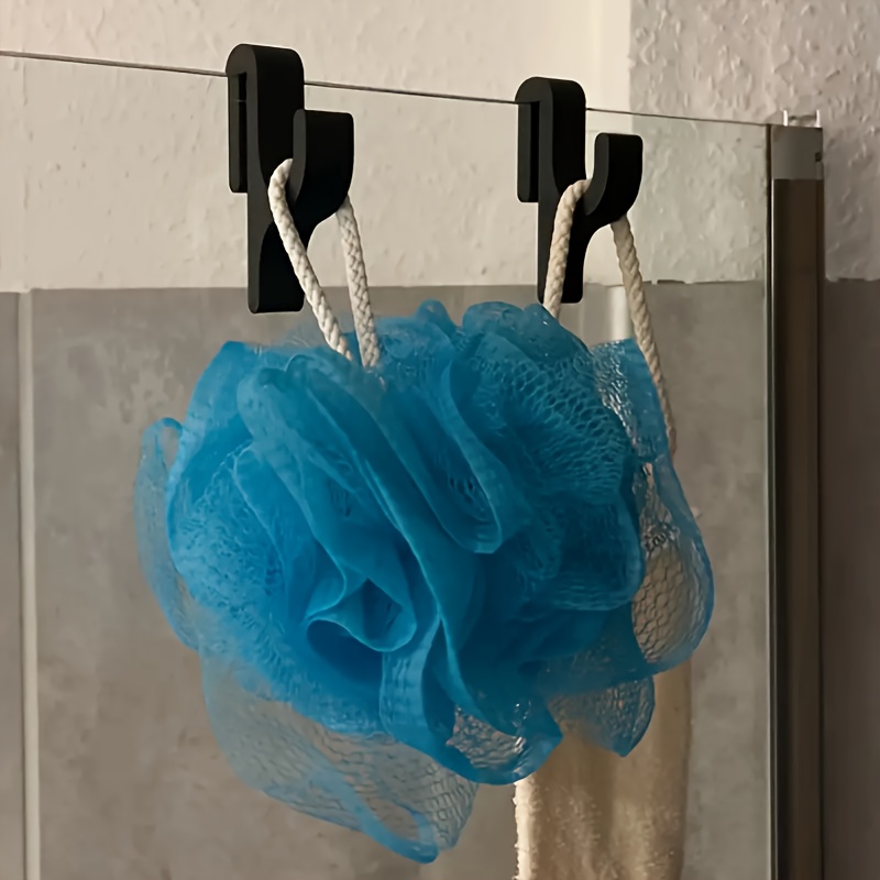 프레임이 없는 유리문에 사용할 수 있는 흰색/검은색 샤 - Home Essentials Bathroom Storage 리뷰 및 가격