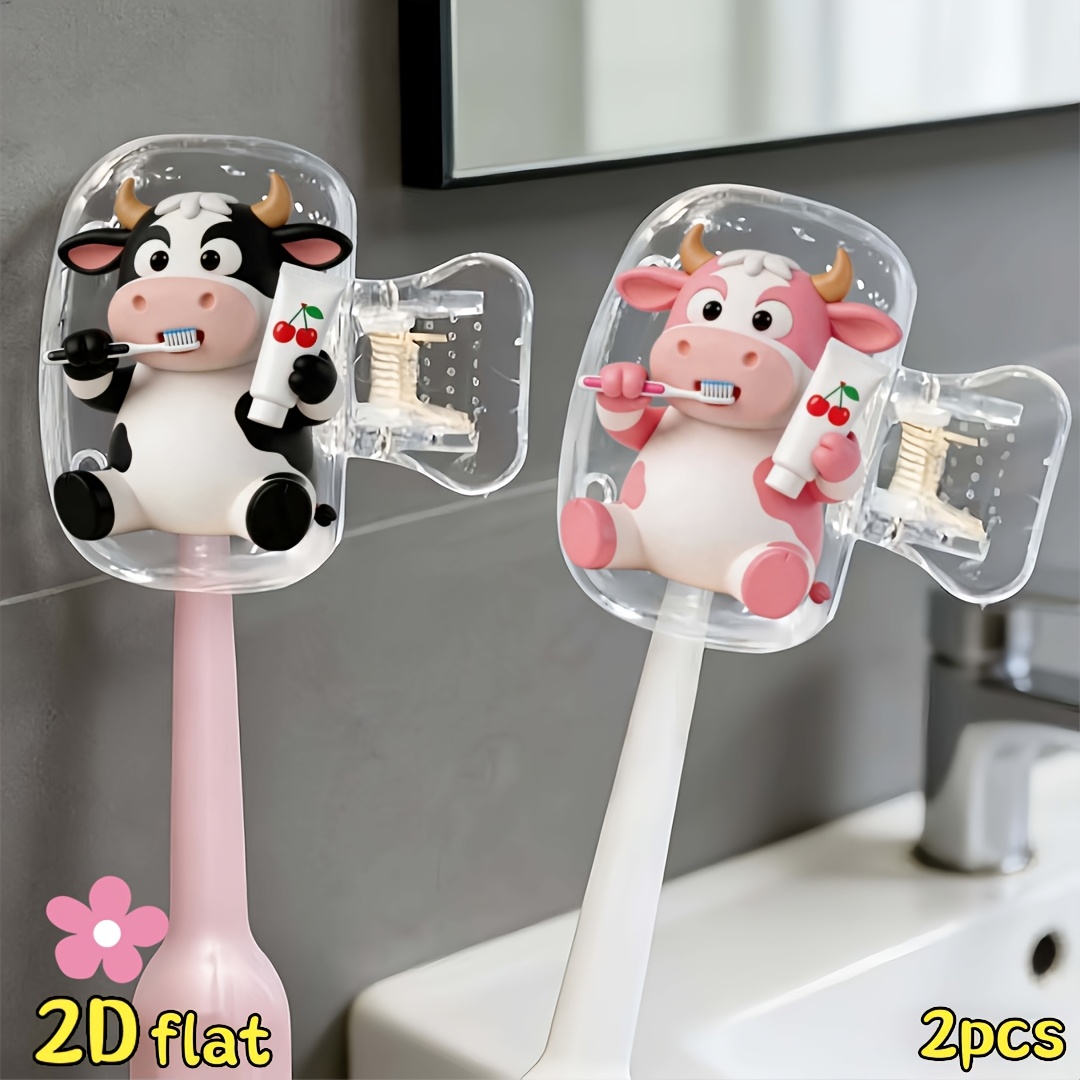 2개입 소형 칫솔 홀더 여행 및 가정용 수납 정리함,  - Home Essentials Bathroom Storage 리뷰 및 가격