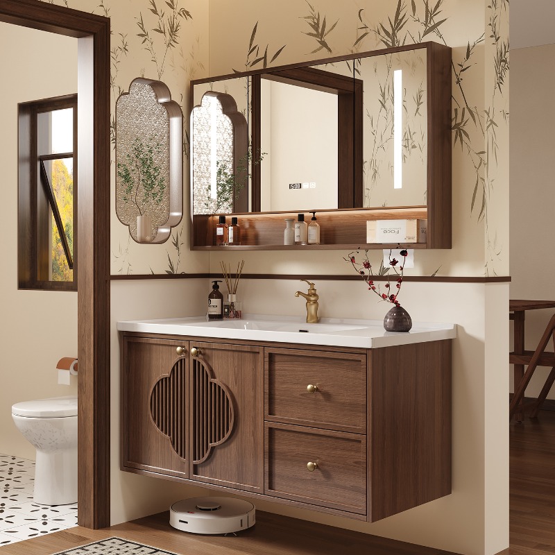 럭셔리 모던 찬장 서랍 공간 절약형 파티션 디스플레이  - Home Bathroom Vanity Combo 리뷰 및 가격