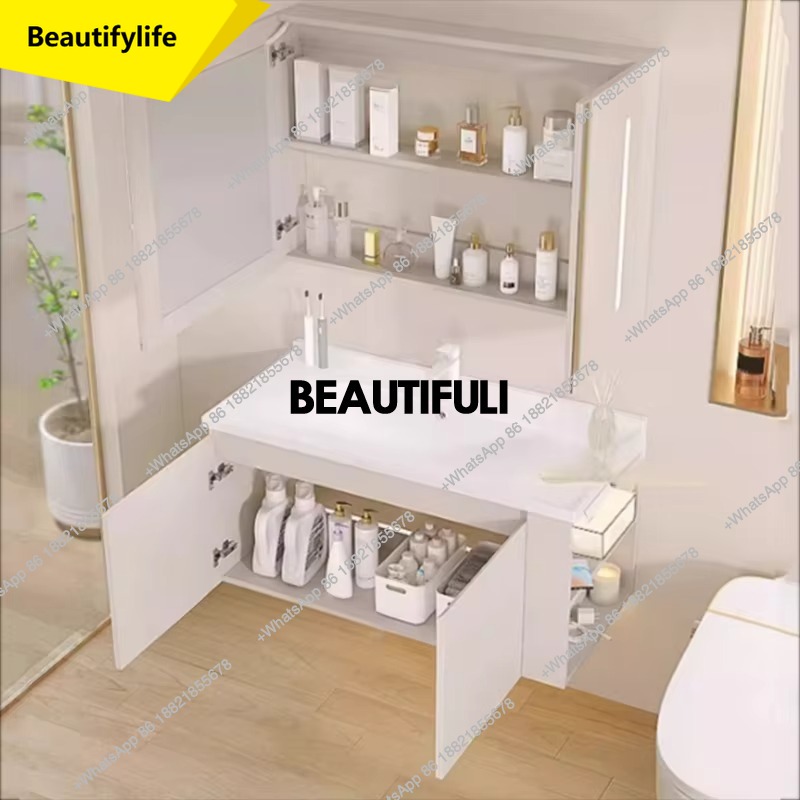 a17 화장실 거울 욕실 캐비닛 정리함 공간 선반 메이 - Home Bathroom Vanity Combo 리뷰 및 가격