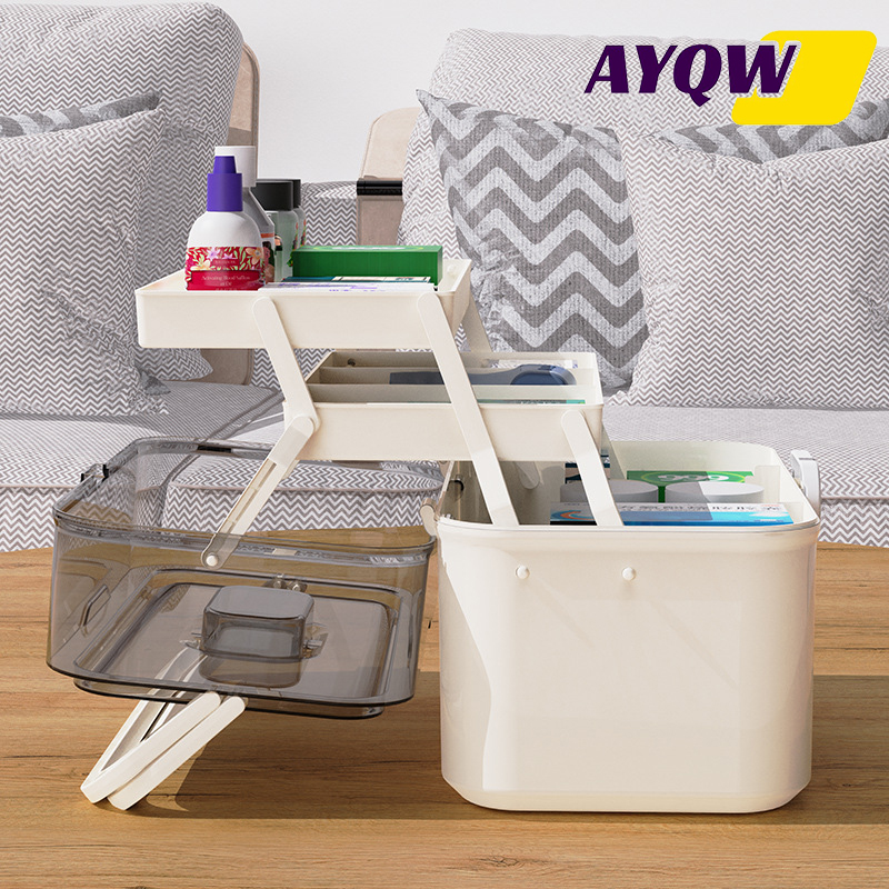 대용량 투명 뚜껑 약 보관함/배급함 - 플라스틱 약 보 - Home Bathroom Organizer 리뷰 및 가격